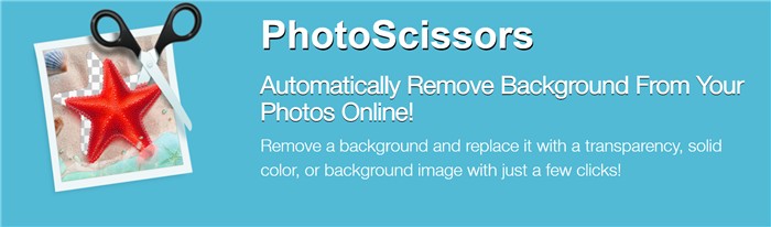 make background transparent with photoscissors