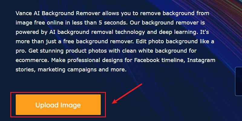 make background transparent free with BGremover step 1