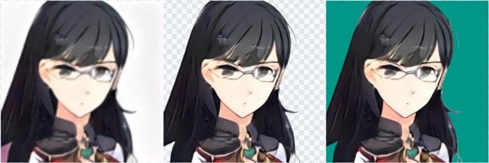 make girls moe background remove