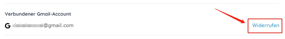 Revoke gmail