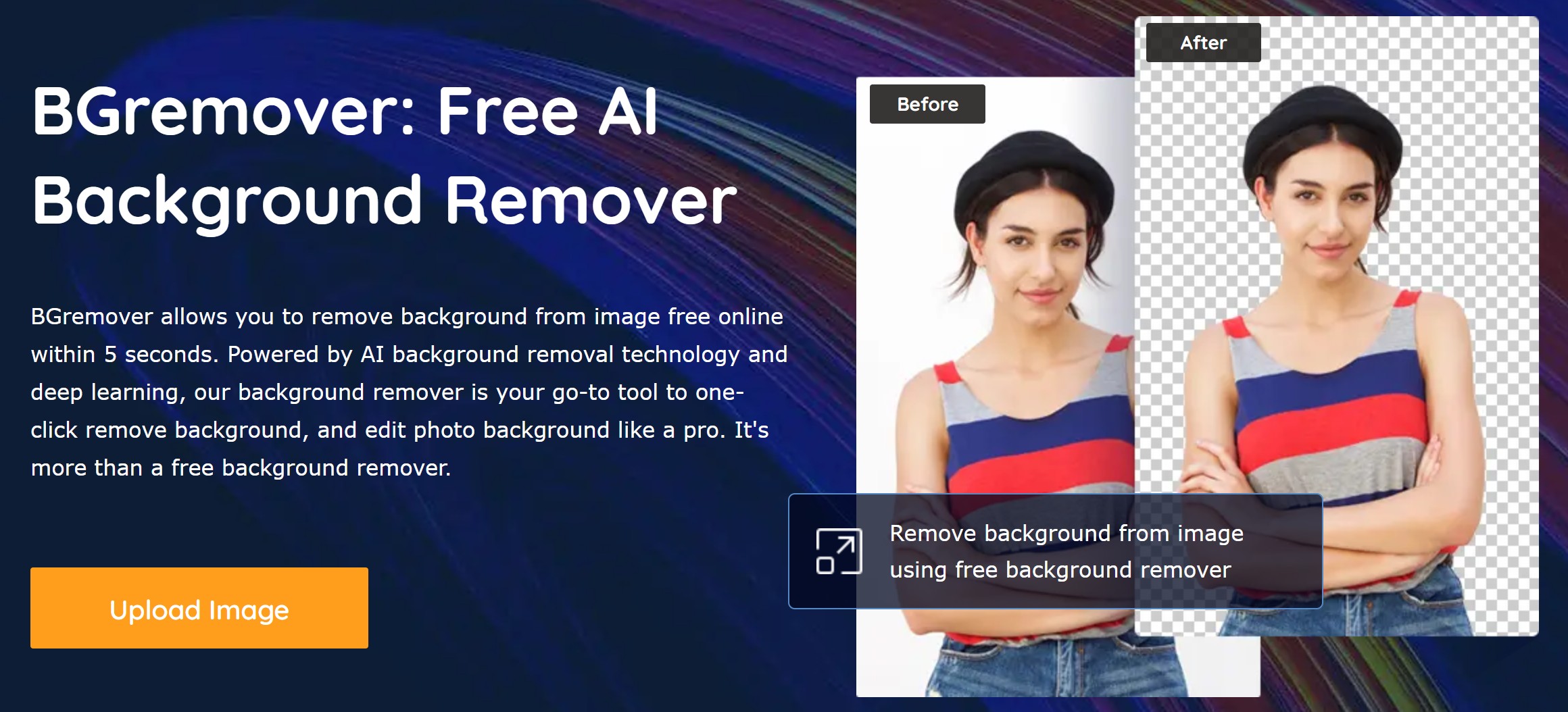 How to Create Invisible Background in Photoshop and Online - BGremover