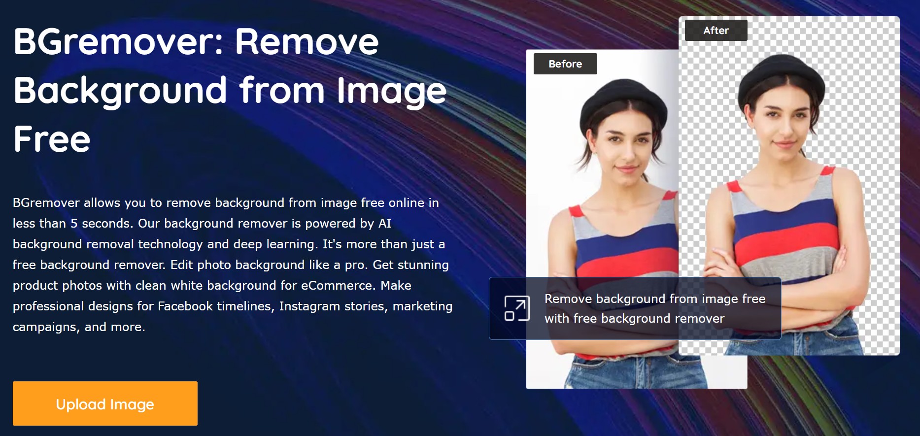 How to Replace Photo Background With AI BGremover