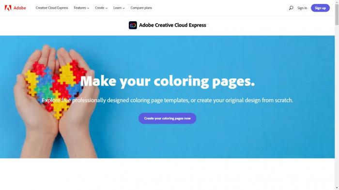 turn photos into coloring pages Adobe