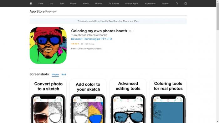 turn pictures into coloring pages Coloring my own photos booth