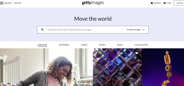 Stock photo sites_Getty