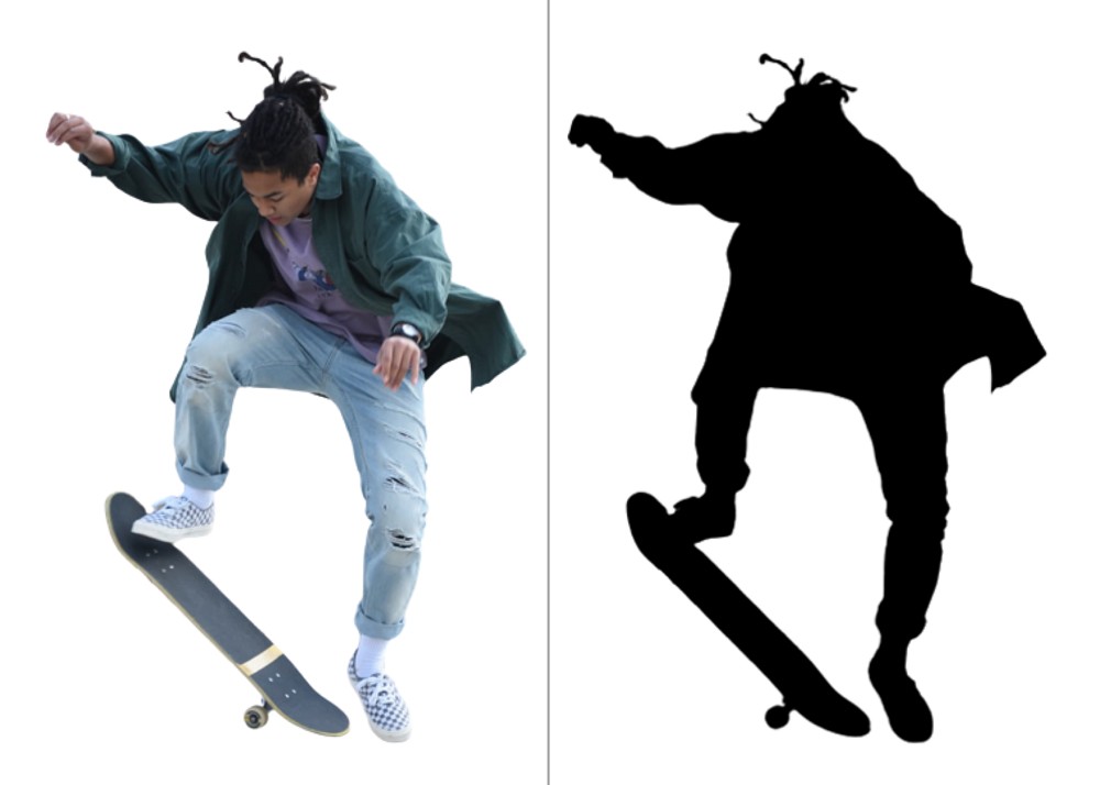 シルエット 作成