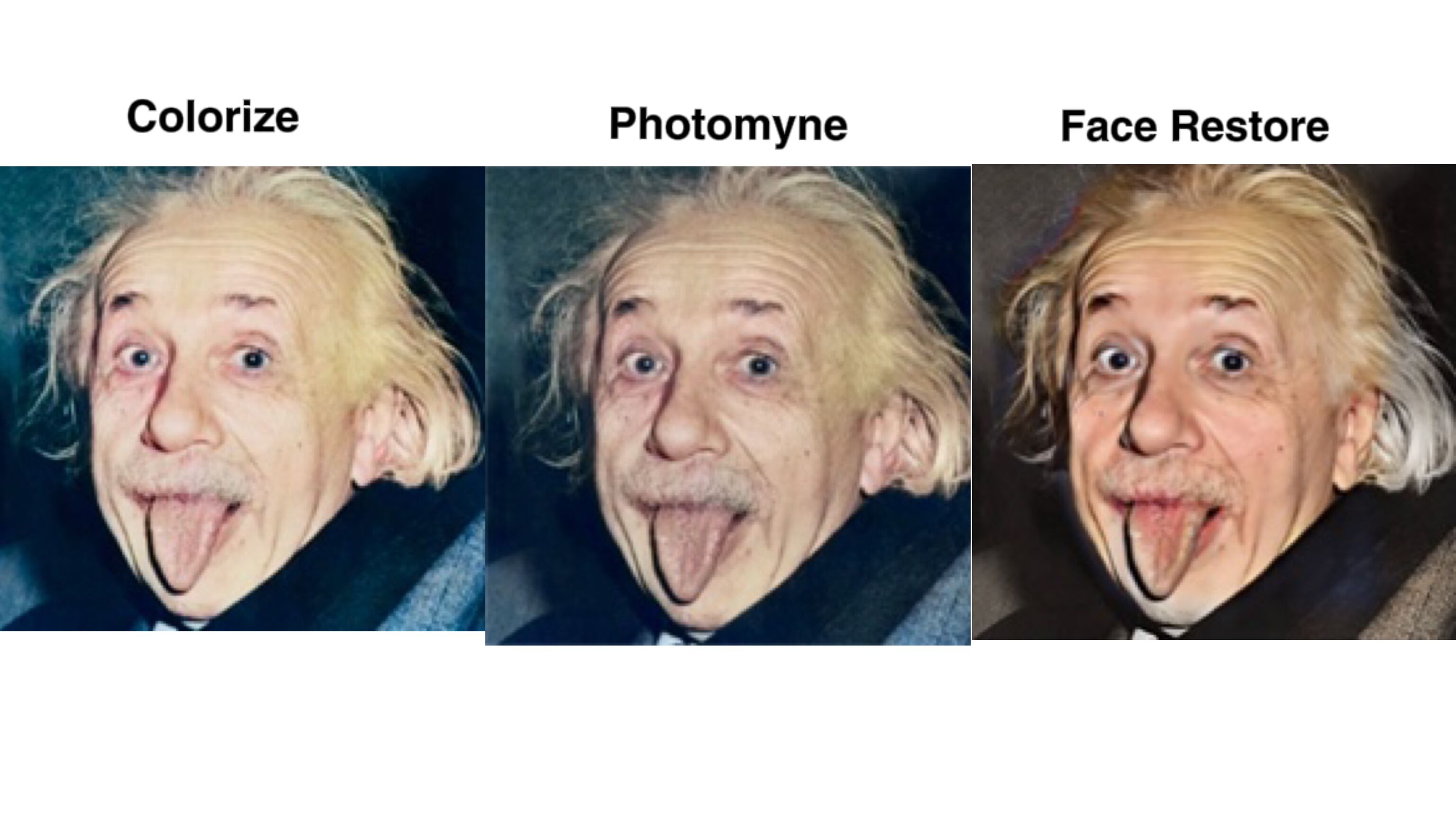 自動着色3つのスマホアプリの仕上がり