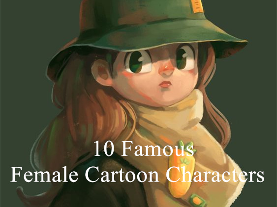 10 Famous Female Cartoon Characters Of All Time - VanceAI