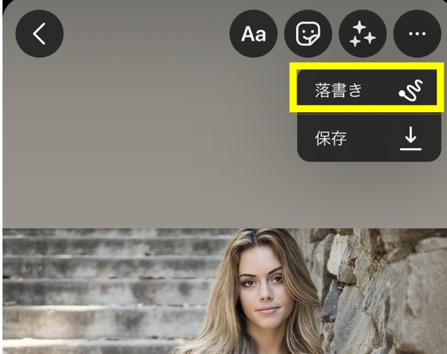 Instagram 顔隠し 落書き