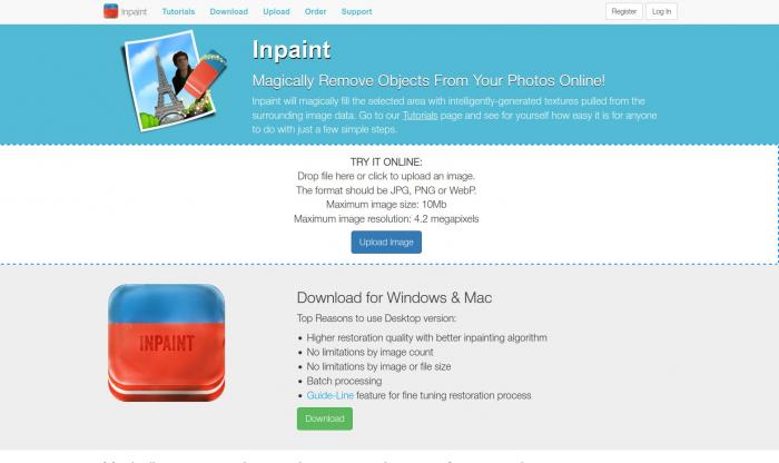 手軽に写真を修正できるツール