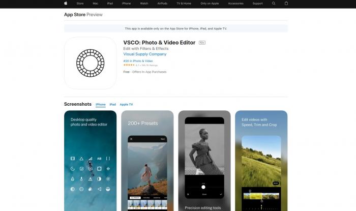 画像や動画を編集できる加工ツール