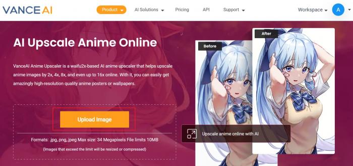 Tutorial: How to Use VanceAI Anime Upscaler - VanceAI