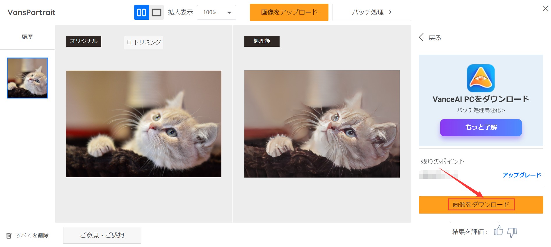手順3 ダウンロード