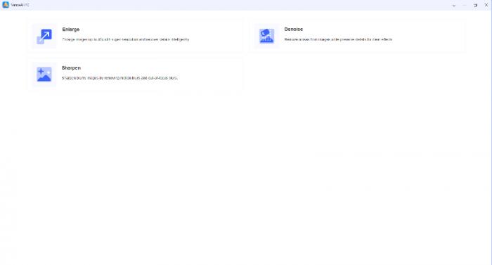 Tools for upscale images