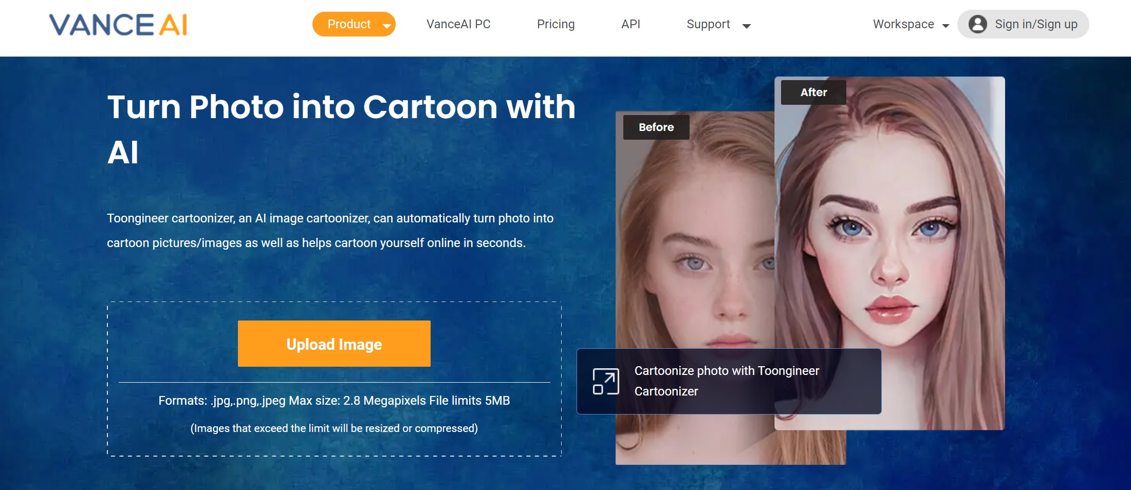 Toongineer Cartoonizer photo to outline drawing free
