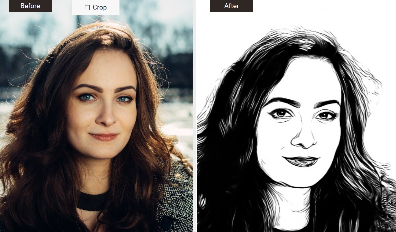 Turn A Picture Into Drawing Convert Image To Line Drawing FNVV