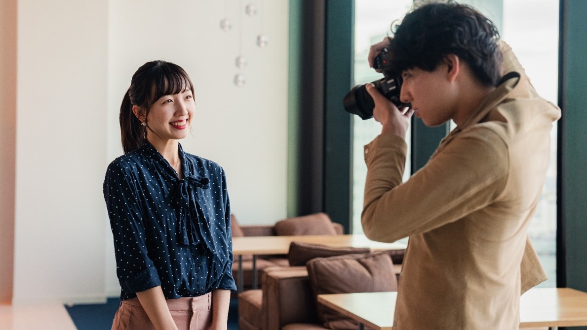 バストアップ写真を撮るテクニック