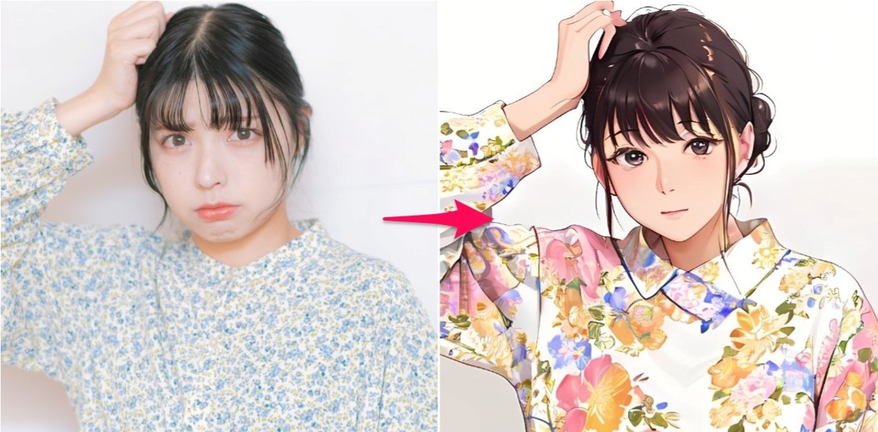 VanceAI写真イラスト化