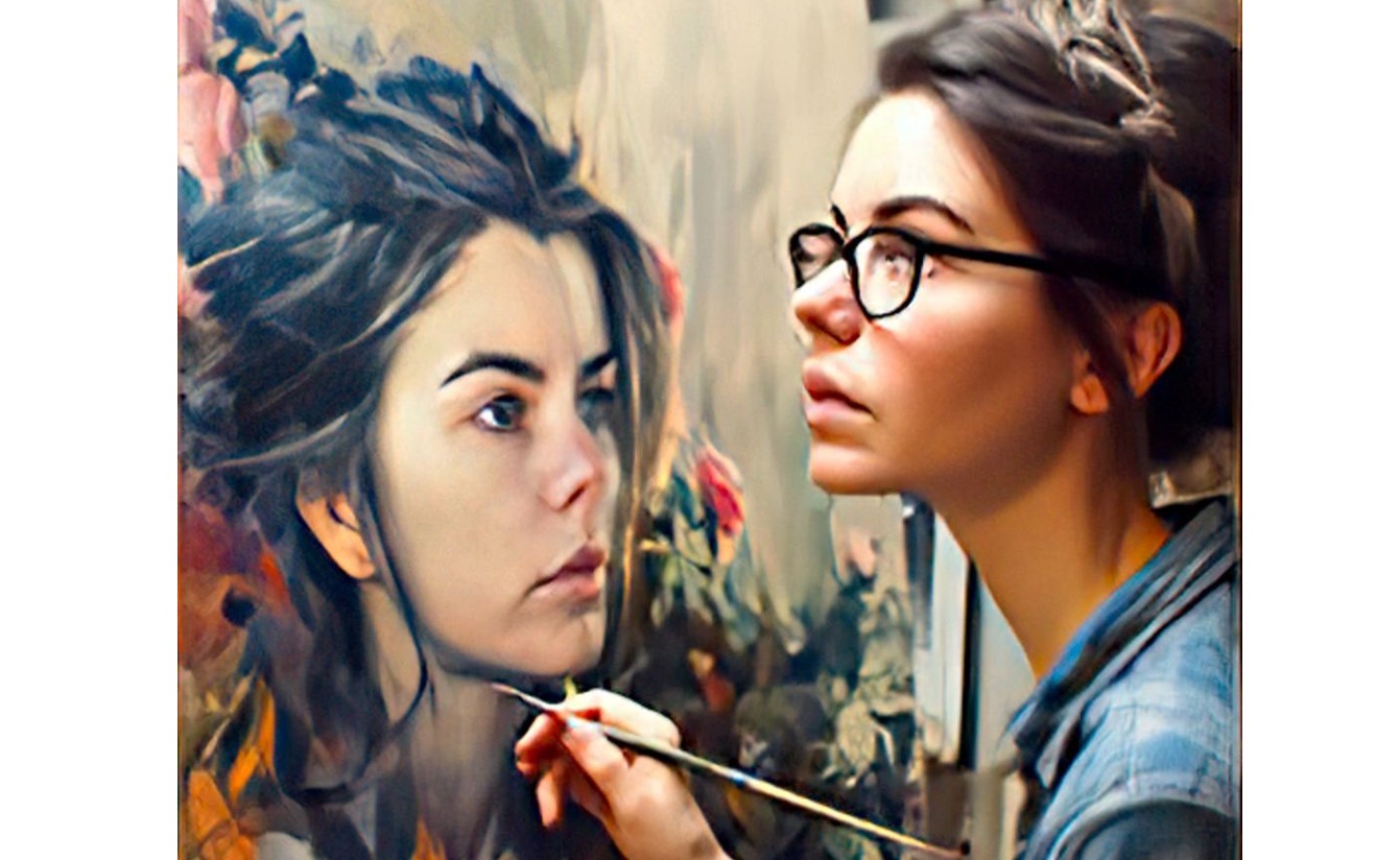 AIで自画像を手に入る