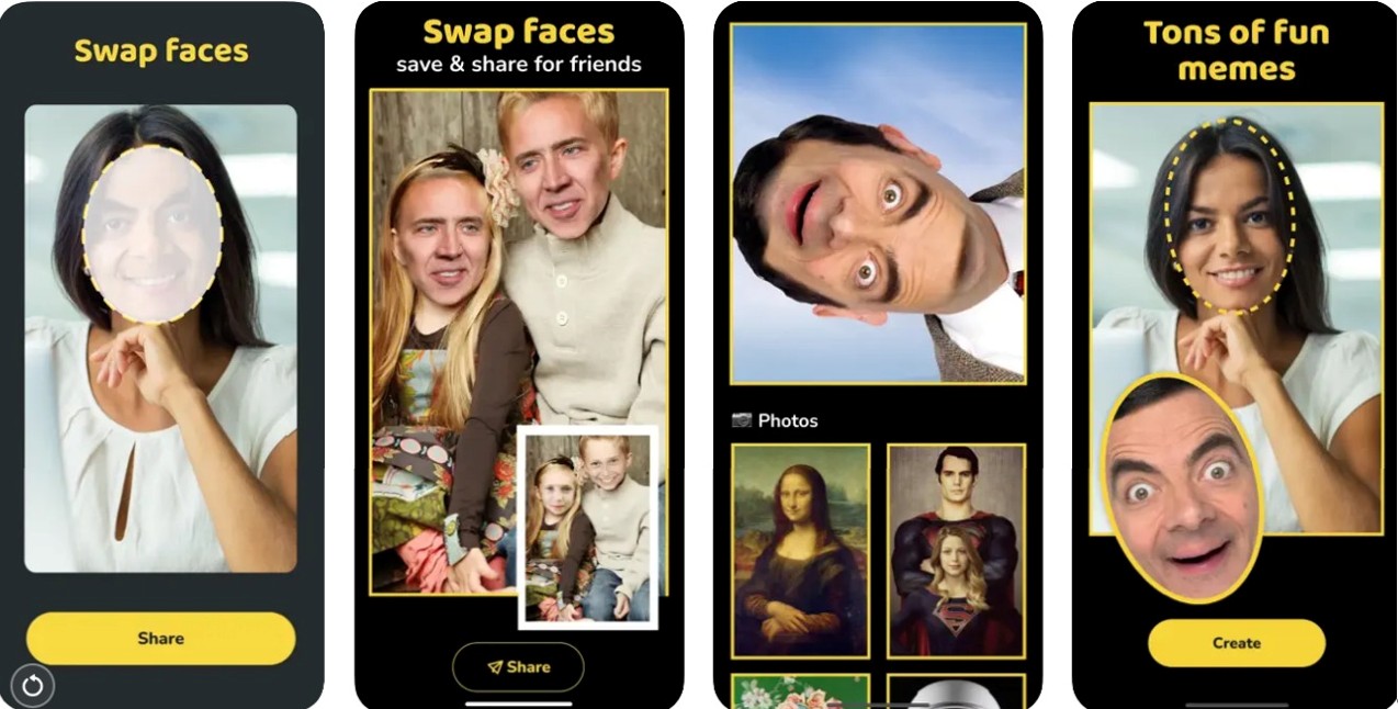 Faceover Photo Face Swap