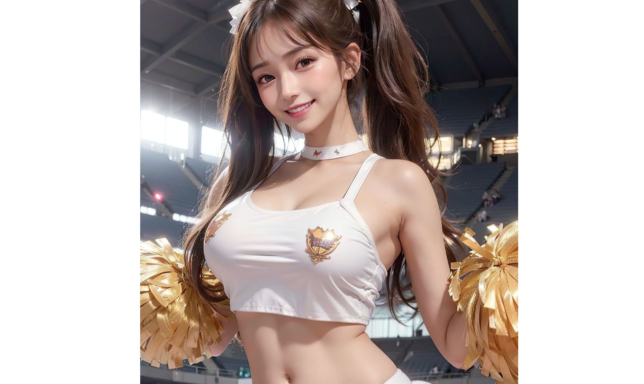 AIグラビアの作成事例1