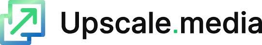 Logo von Upscale.media zum Bilder vergrößern