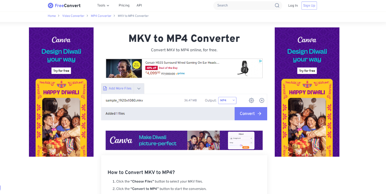 Ultimate Guide on How to Convert Mkv to Mp4 VanceAI