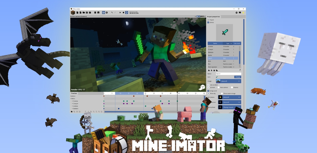Mine-imator Homepage