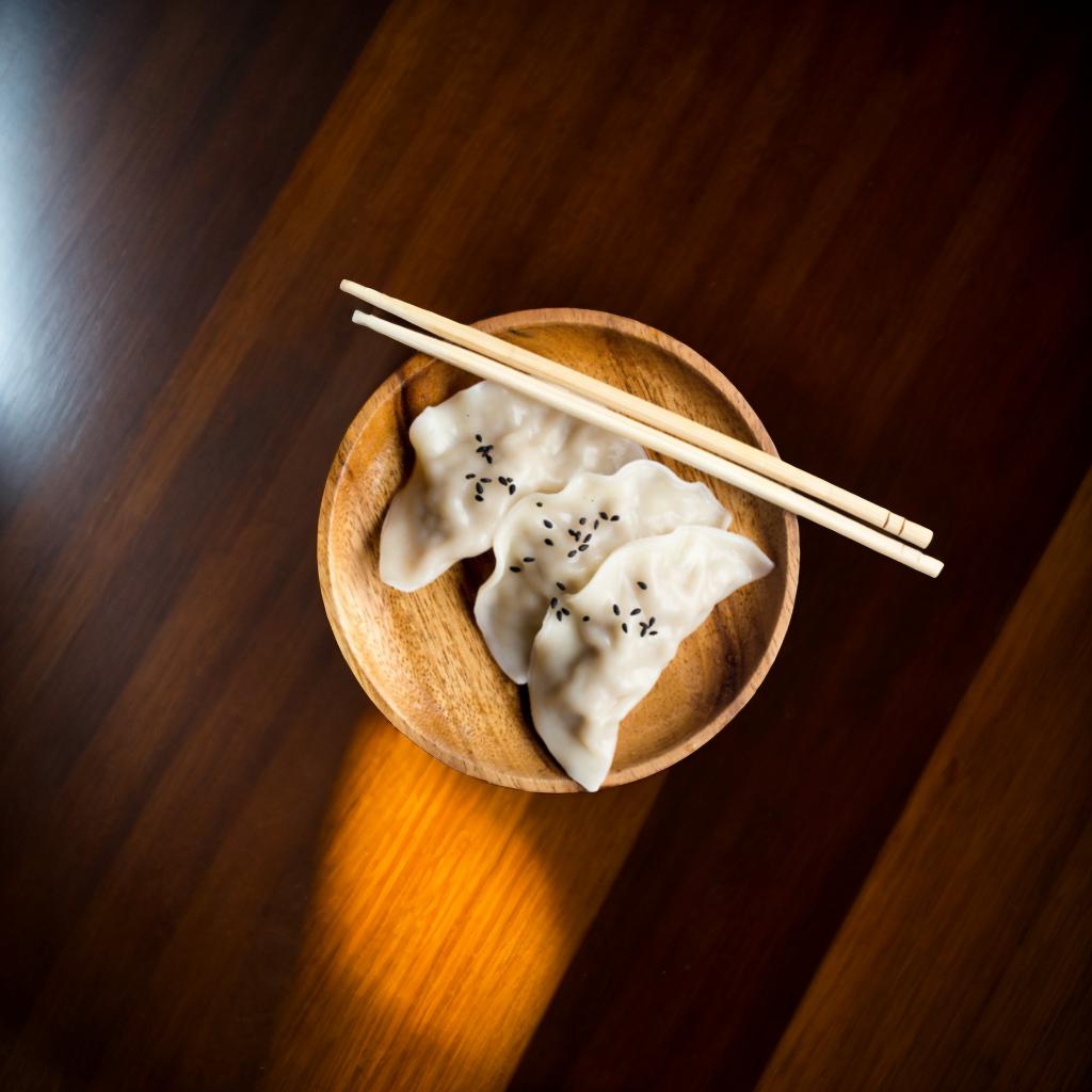 Food photography with a clean background