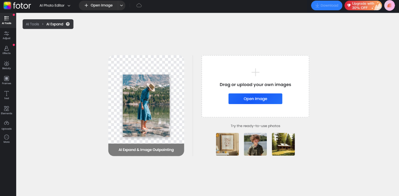 AI Image Extender: Outpainting Image Instantly With AI