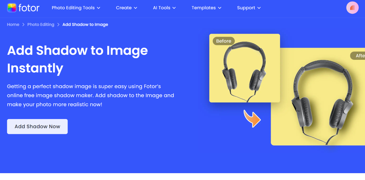 AI Shadow Generator Add Shadow to Image Instantly with AI