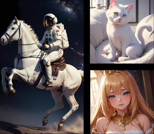 mit VanceAI Image Generator erstellte Avatare