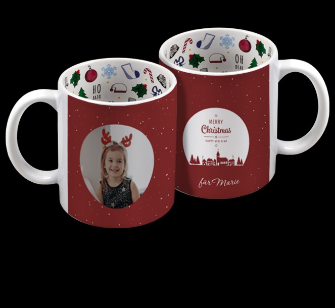Rossmann Fotowelt Tasse für Weihnachten