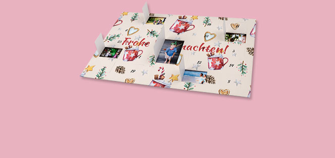 Rossmann Fotowelt Adventskalender für Weihnachten