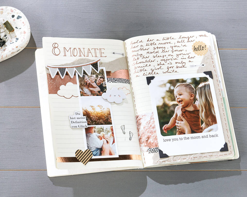 ein Fotobuch kreiert vom DM Fotoparadies