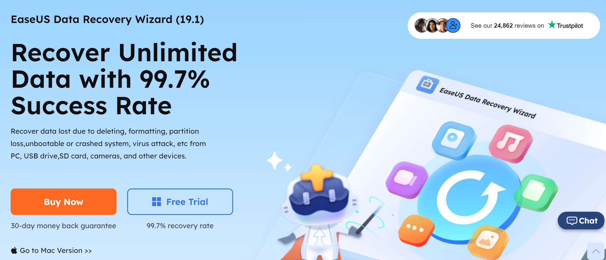 EaseUS Data Recovery Wizard (19.1)