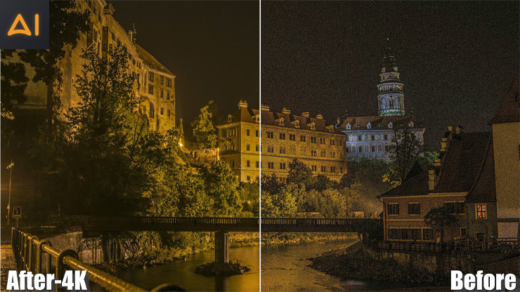 denoise video with video ai