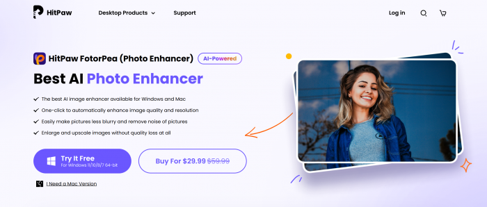 hitpaw ai image enhancer