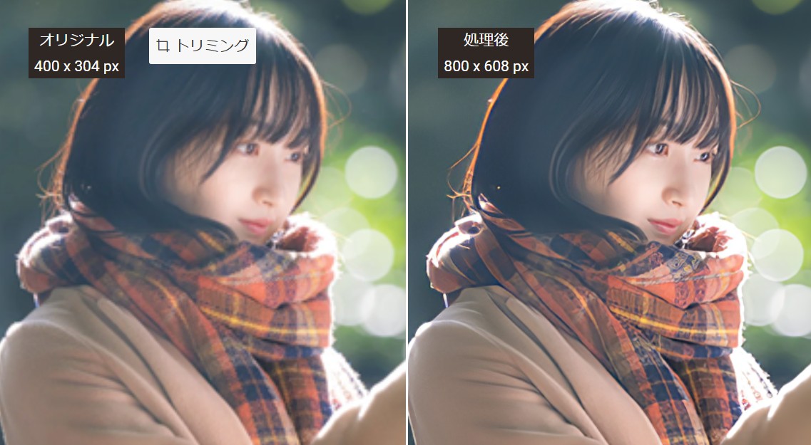 VanceAI画像高画質化