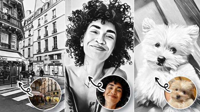 Photo to Sketch Converter: Turn Photo into Line Drawing | PERFECT